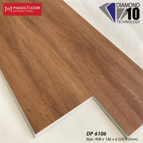 sàn nhựa hèm khoá 6mm